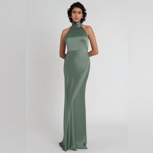 Jenny Yoo Nicole Dress in Eucalyptus